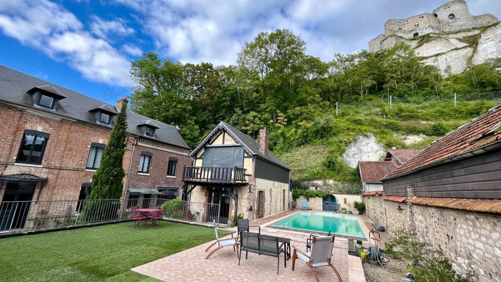Villa Du Vieux Chateau Les Andelys Extérieur photo